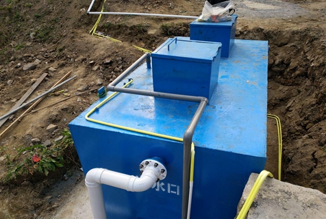 50吨一体化污水处理设备污水管网